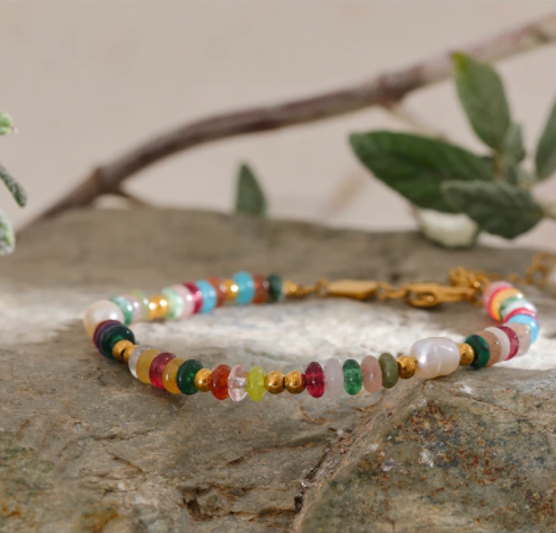 Pulseira Suavity Pedras Naturais