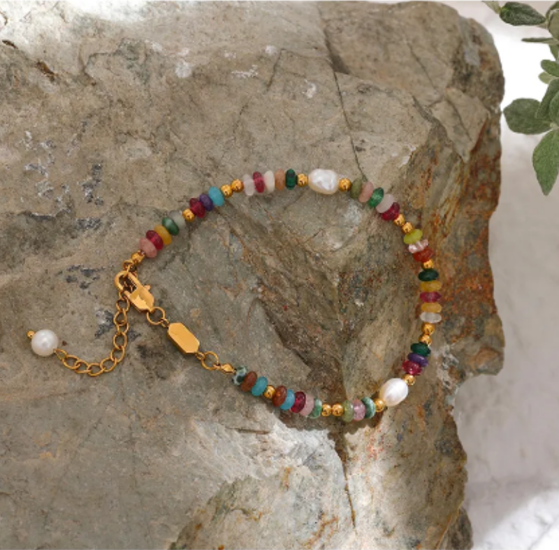 Pulseira Suavity Pedras Naturais