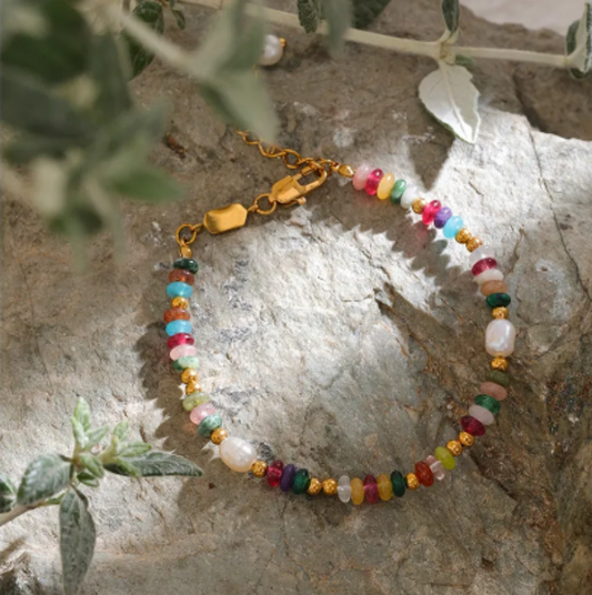 Pulseira Suavity Pedras Naturais