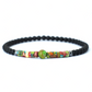 Pulseira Beads Men Fashion de Pedras Naturais