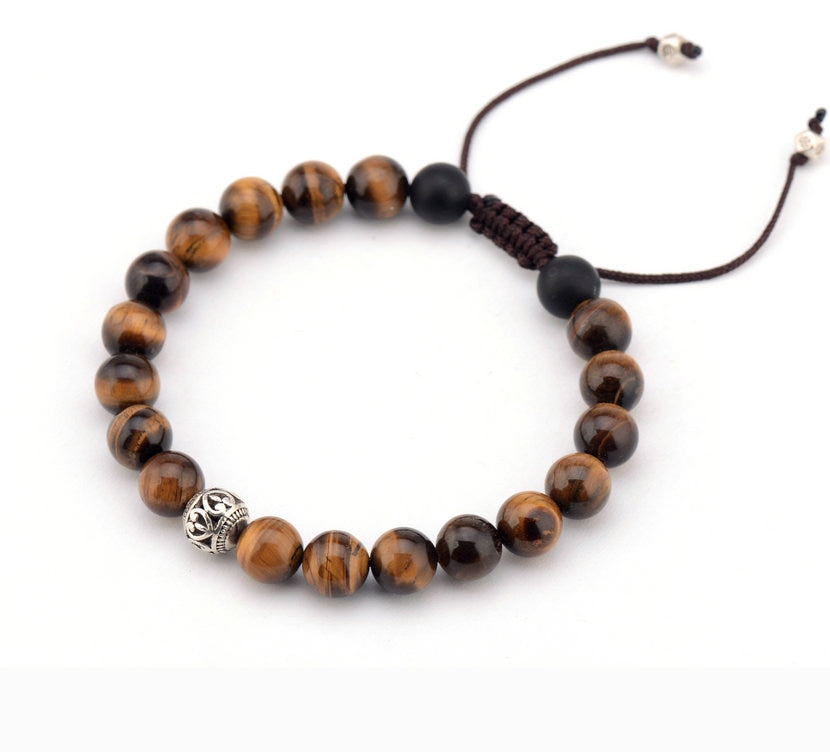 Pulseira Tibetana Olho de Tigre