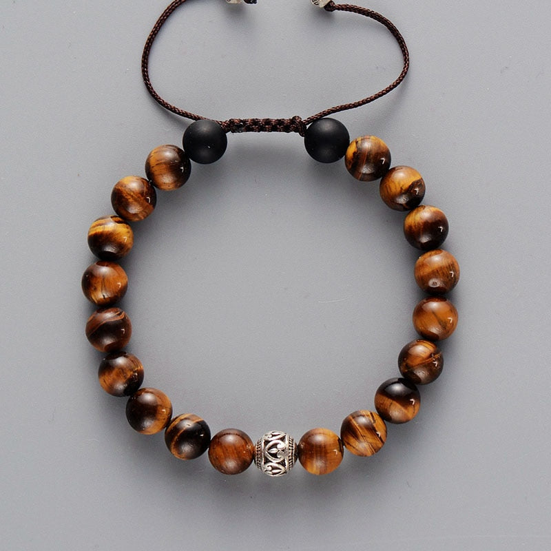 Pulseira Tibetana Olho de Tigre