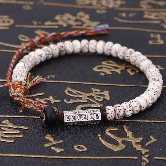 Pulseira Budista Sementes Bodhi