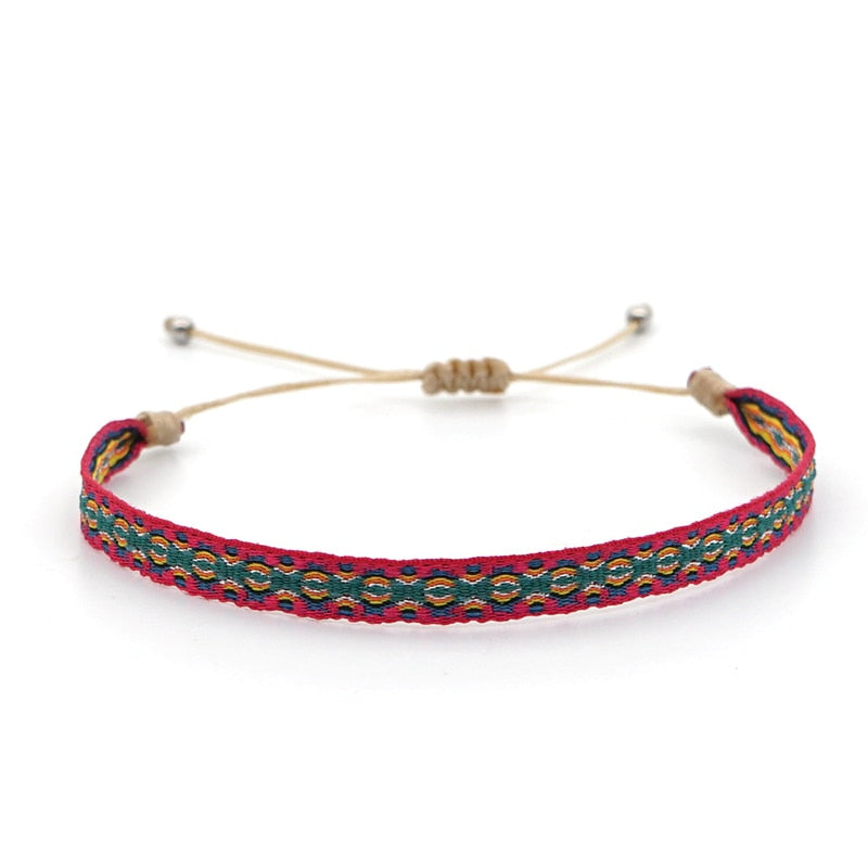 Conjunto Budista da Coragem - Pulseiras + Bracelete em Prata Tibetana