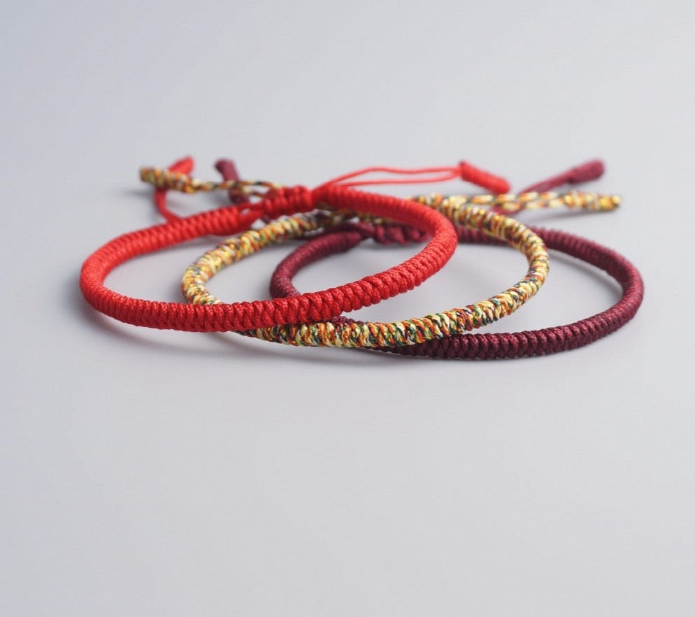 Pulseiras Budistas da Prosperidade