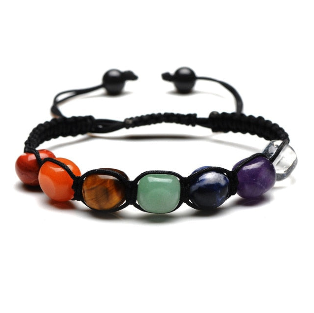 Pulseira Artesanal dos 7 Chakras